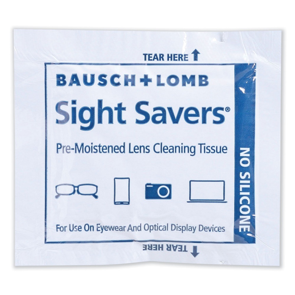 Bausch & Lomb 8574GM Sight Savers 8 x 5 vorbefeuchtete Linsentücher (100/Bx) Neu - Bild 4 von 10