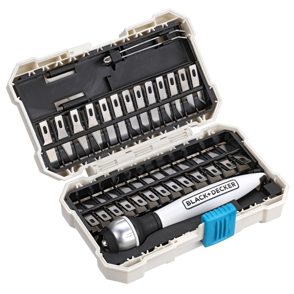 Black & Decker BDHT14001 Craft Hobby Knife Kit w/26 Blades and Cutting Mat New 885911807173| eBay