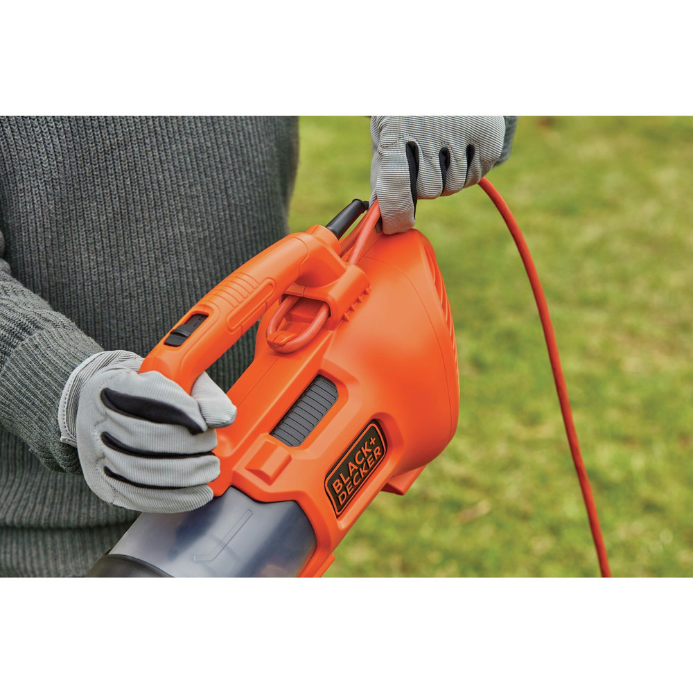Black & Decker BEBL750 9A Electric Corded Axial Leaf Blower New