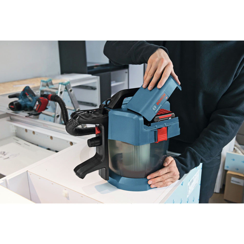 Bosch GAS18V3NRT 18V 2.6 Gal. Wet/Dry Vacuum Cleaner Certified