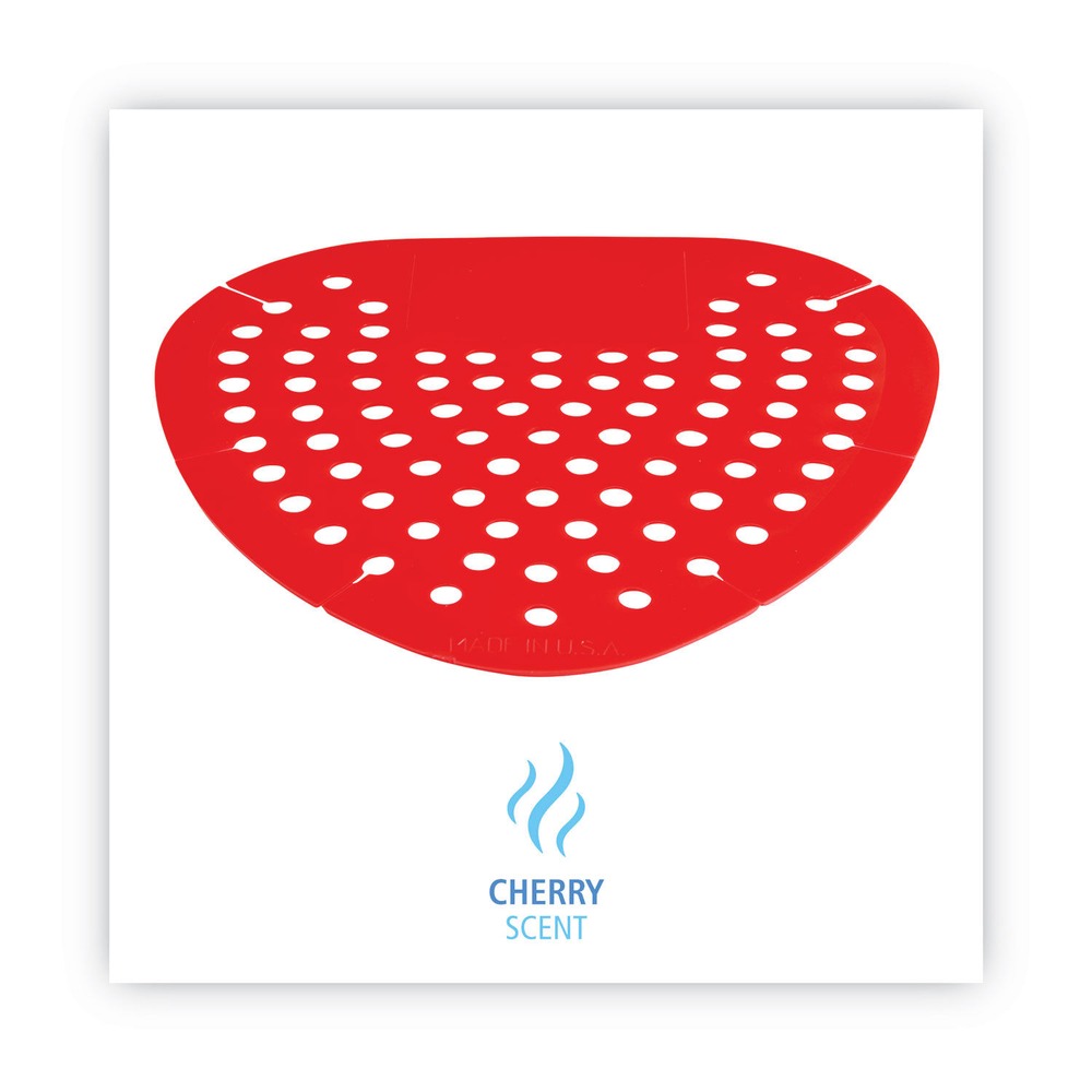 Boardwalk 1001 Cherry Fragrance Urinal Screen - Red (1 Dozen) New - Picture 4 of 5