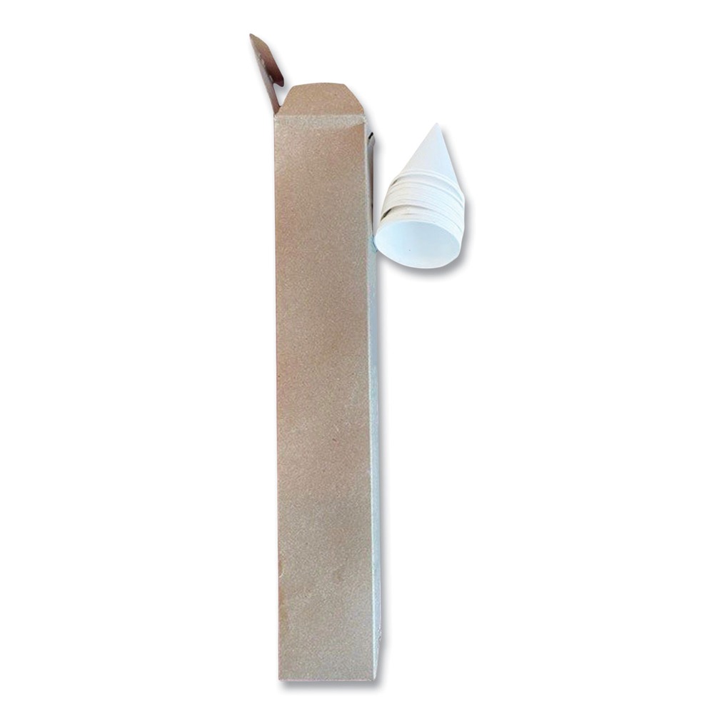 Coffee Pro CPCONE4 4 oz. Paper Cone Cups - White (5000/CT) New