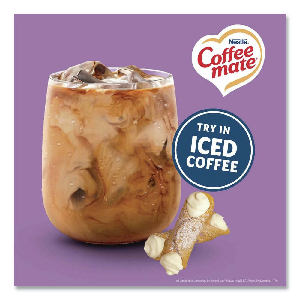 Coffee-mate 21108CT Liquid Coffee Creamer - Italian Sweet Cream (180/Carton) New - Afbeelding 3 van 9