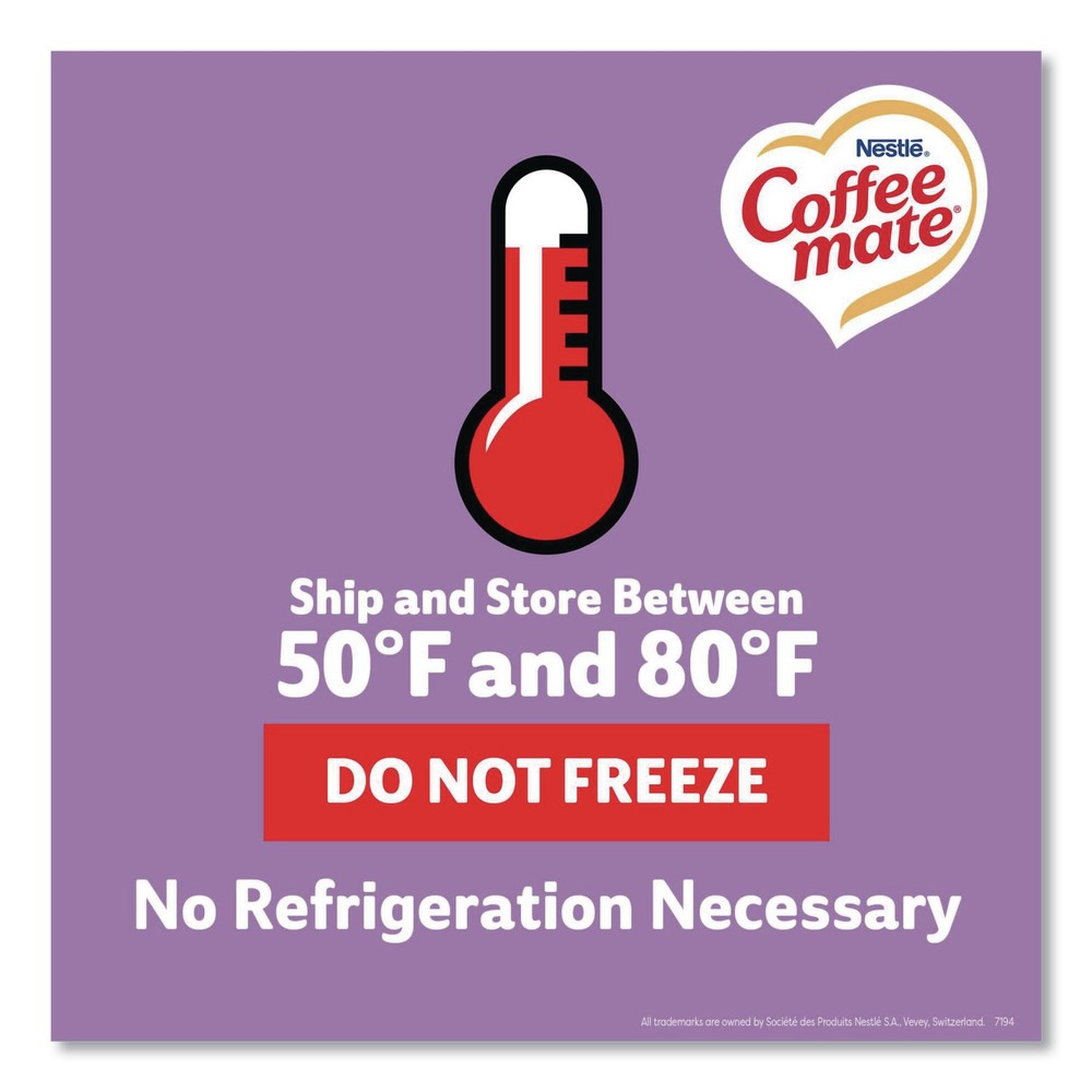 Coffee-mate 21108CT Liquid Coffee Creamer - Italian Sweet Cream (180/Carton) New - Afbeelding 6 van 9