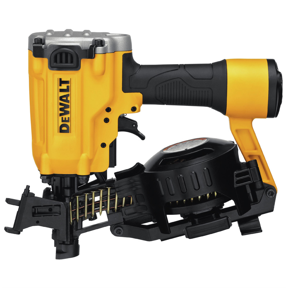 DEWALT NEXT GENERATION 15 Deg 13/4 in. Pneumatic Coil Roofing Nailer