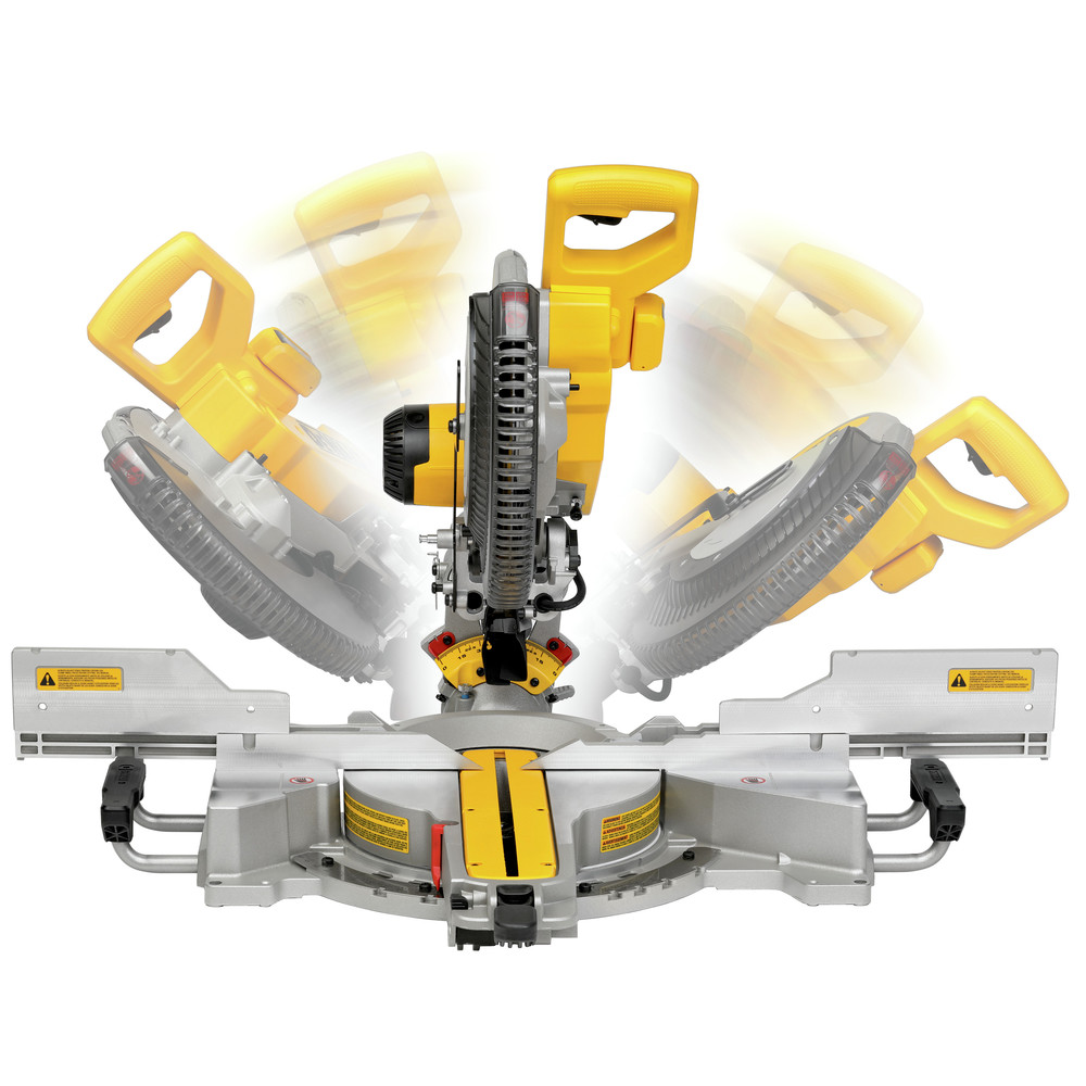 DEWALT 12 in. Dual Bevel Sliding Compound Miter Saw DWS780 Certified Refurbished - Photo 7/16