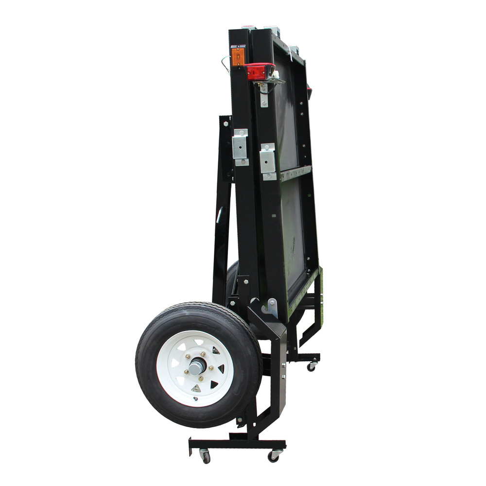 Detail K2 MFT4X8 4 ft. x 8 ft. Multi Purpose Folding Utility Trailer