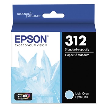 T312520-S (312XL) Claria Ink, 360 Page-Yield, Cyan T312520-S (312XL) Claria Ink, 360 Page-Yield, Cyan