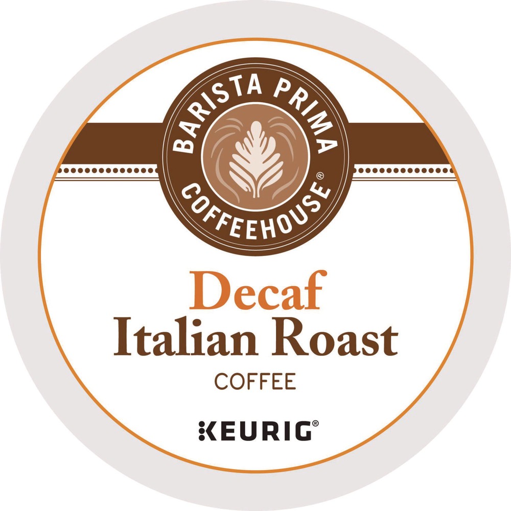 Barista Prima Coffeehouse 8506 Coffee K-Cups - Decaf Italian Roast (24/Box) New - Picture 3 of 5