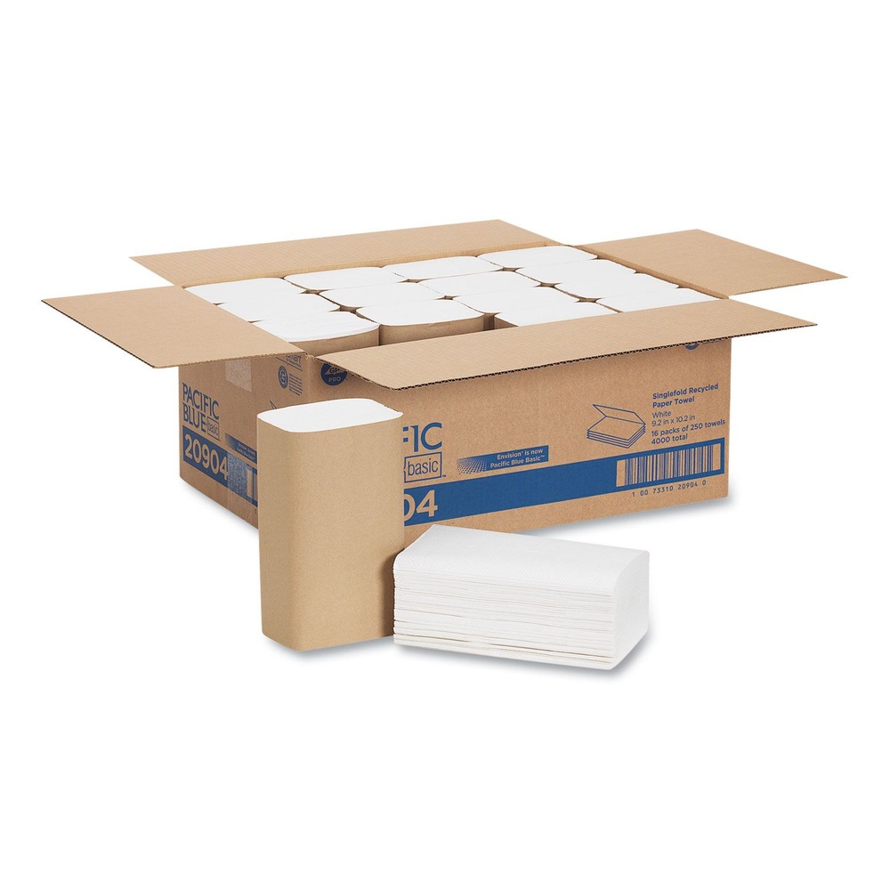 Georgia Pacific Professional 20904 1-Ply S-Fold Paper Towels – WT (4000/CT) New