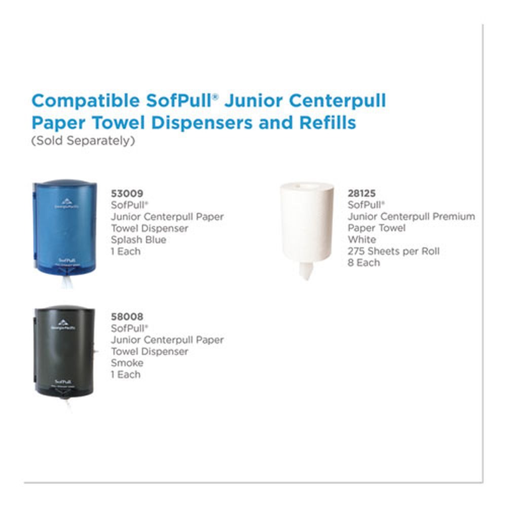 Georgia Pacific Professional 28125 SofPull Jr. Cap Towel (225/Rl, 8-Rl/Ct) New - 第 5/5 張圖片