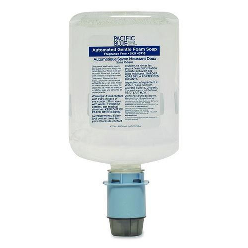 Georgia Pacific Professional 43716 Pacific Blue Ultra Auto Foam Soap (3/Ct) New - Picture 3 of 4
