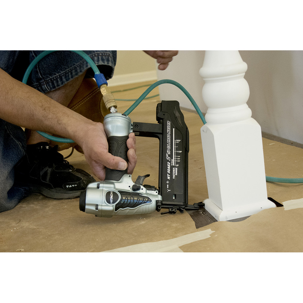 Hitachi 18Gauge 2 in. Finish Brad Nailer Kit NT50AE2 Recon eBay