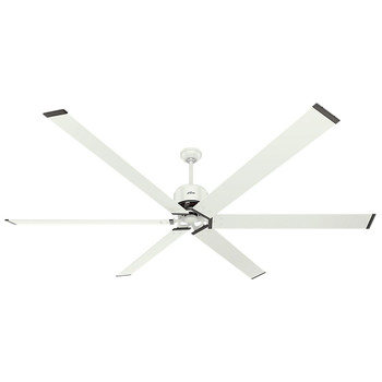 Details About Hunter Hfc 96 96 In Fresh White Industrial White Ceiling Fan 59132 New