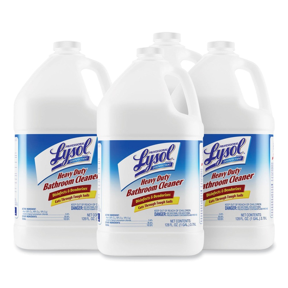 Professional LYSOL Brand 94201CT 1 gal. Bathroom Cleaner Concentrate (4/CT) New