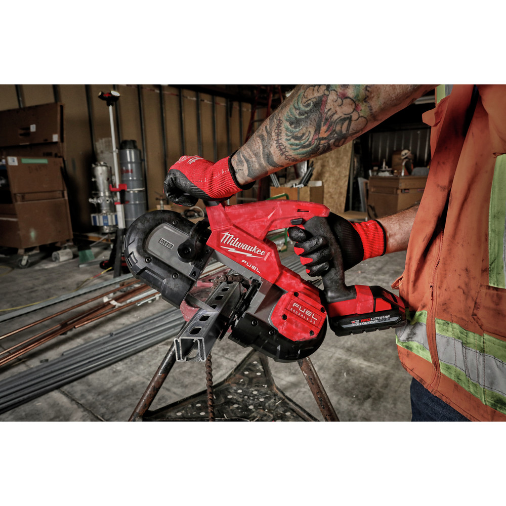 Milwaukee 2829-20 M18 FUEL Li-Ion Compact 3-1/4 in. Band Saw (Tool Only