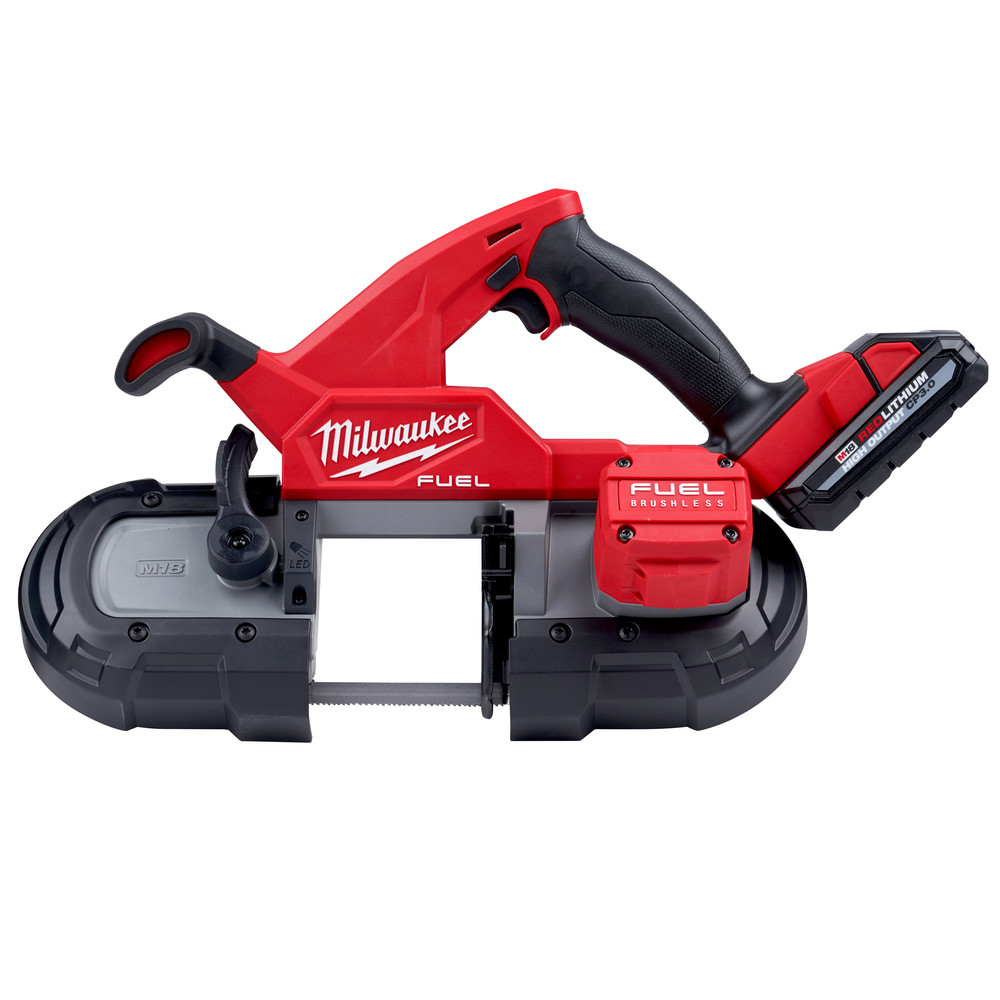 Milwaukee 2829-22 M18 FUEL Li-Ion Compact 3-1/4 in. Band Saw Kit (3 Ah