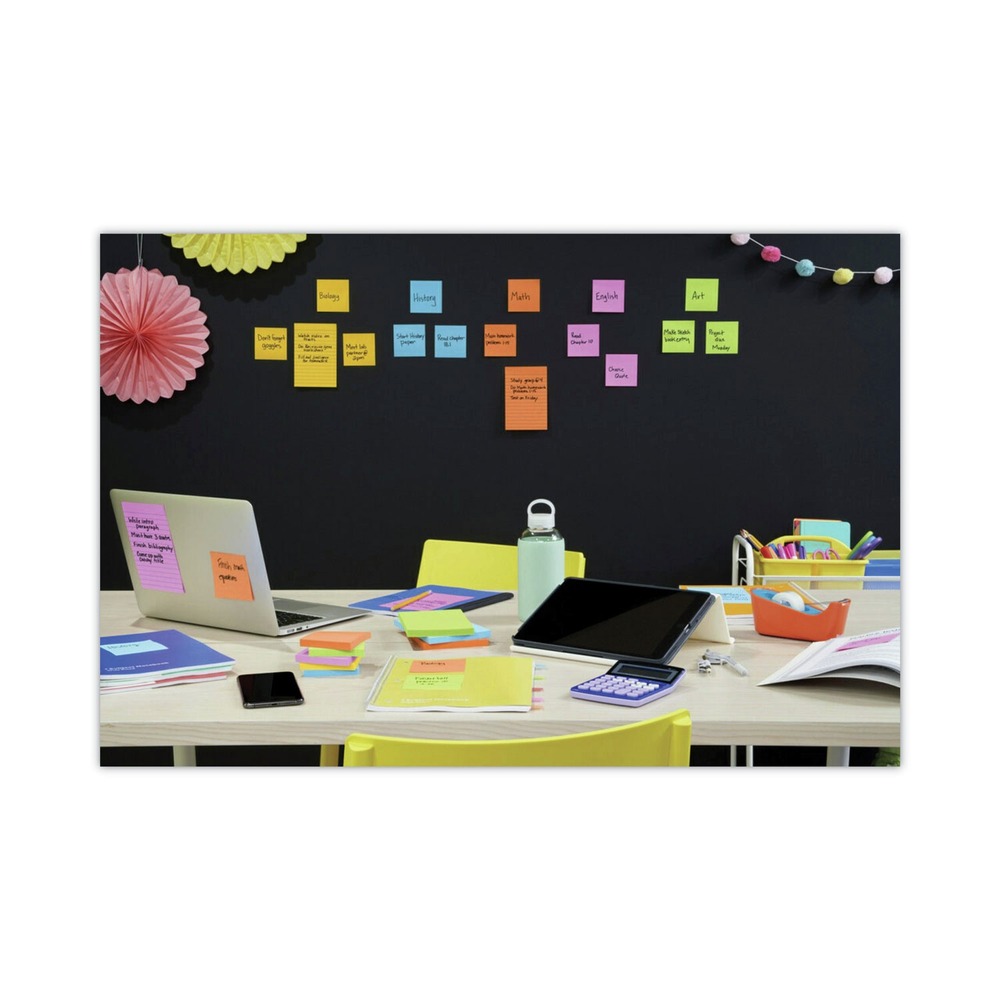Post-it Notizen Super Sticky 65424SSAU Energie Boost Blöcke (90-Sht/Pd, 24-Pd/Pk) Neu - Bild 5 von 11