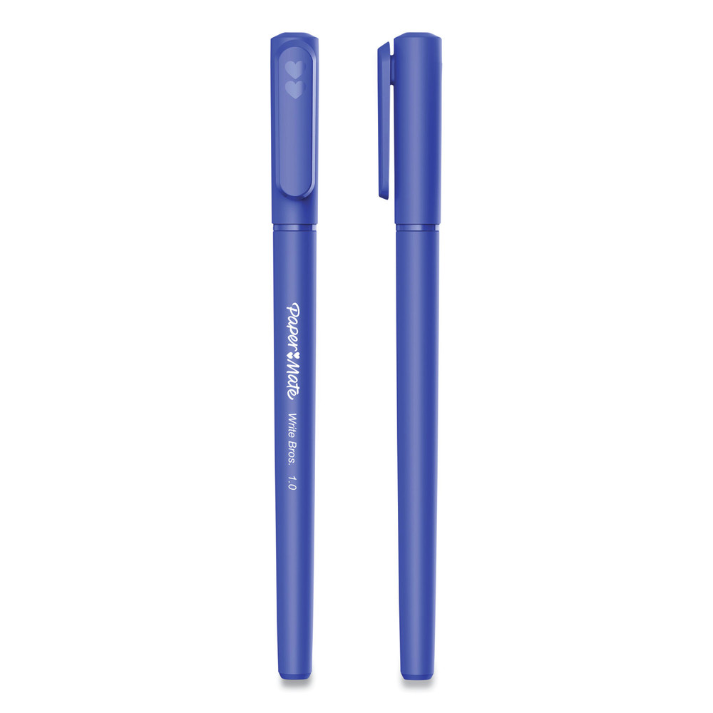 Paper Mate 3311131C 1 mm Mittelgroßer Kugelschreiber - Blaue Tinte/blauer Schaft (1-DZ) Neu - Bild 2 von 7