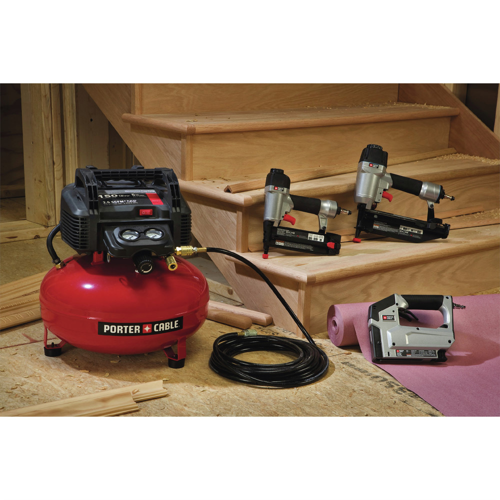 PorterCable 3Tool Finish Nailer & Brad Nailer Combo Kit PCFP12234 New