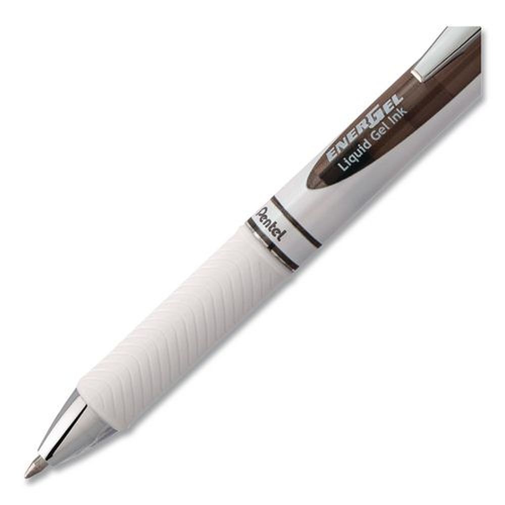 Pentel BL77PWA EnerGel RTX Medium 0.7 mm Gel Pen - Black Ink/Gray Barrel New - Picture 4 of 4