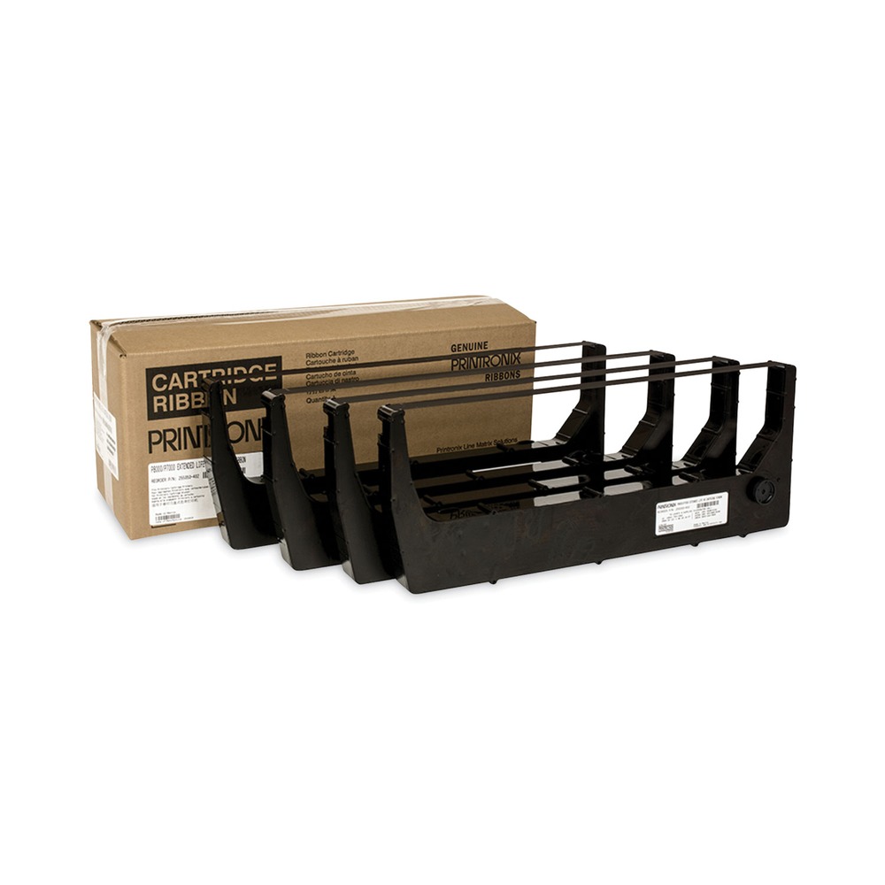 Printronix 255049402 Ribbon - Black (4/PK) New - Picture 2 of 3