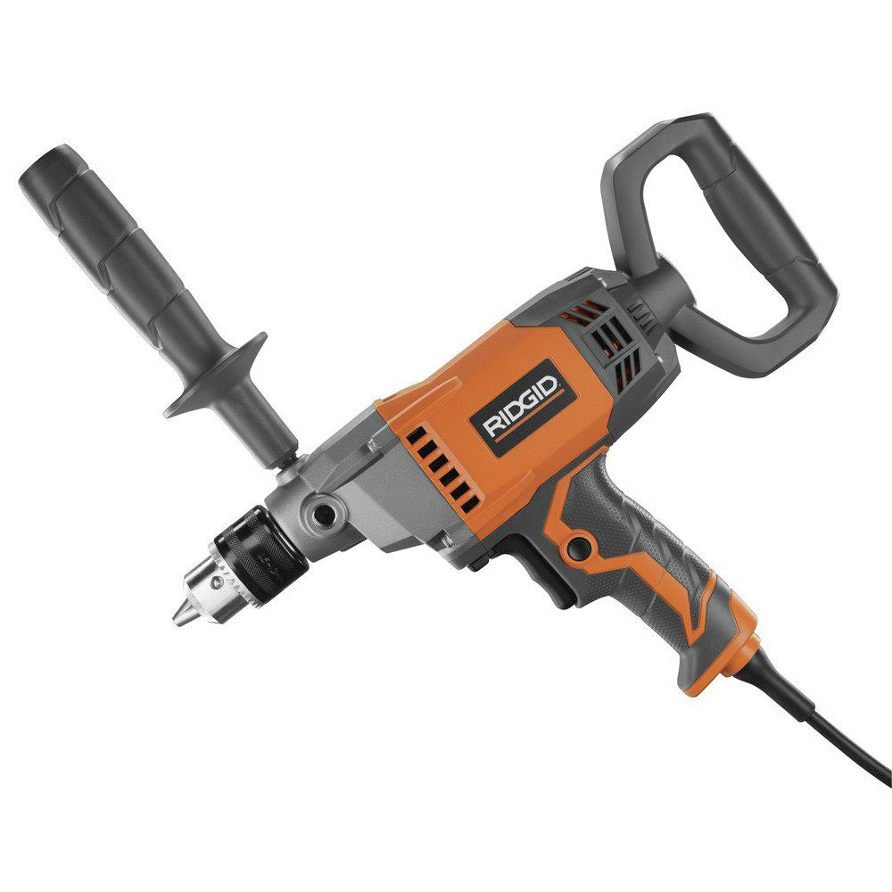 Ridgid 9.0 Amp 1/2 in. Spade Handle Mud Mixing Drill R7122 Recon