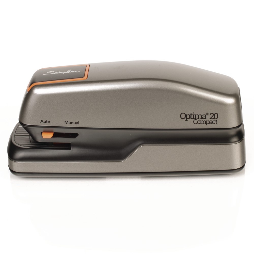 Swingline 48207 20-Sheet Capacity Optima Grip Electric Stapler - BK/SL New - Picture 3 of 10