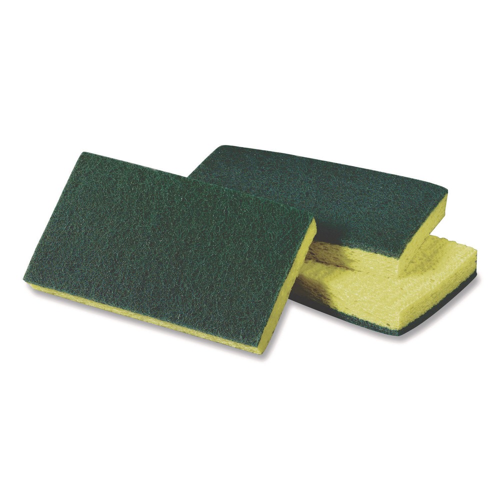 Scotch-Brite PROFESSIONAL 74CC 3.6 in. x 6.1 in. Sponge - YL/GN (10/PK) New - Picture 3 of 4
