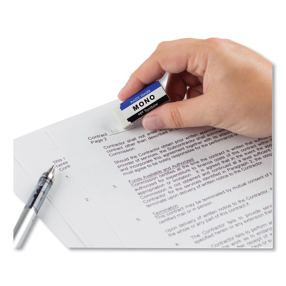Tombow Mono 57320 rechteckiger Blockradierer für Bleistiftmarkierungen - weiß/klein neu - Bild 4 von 4