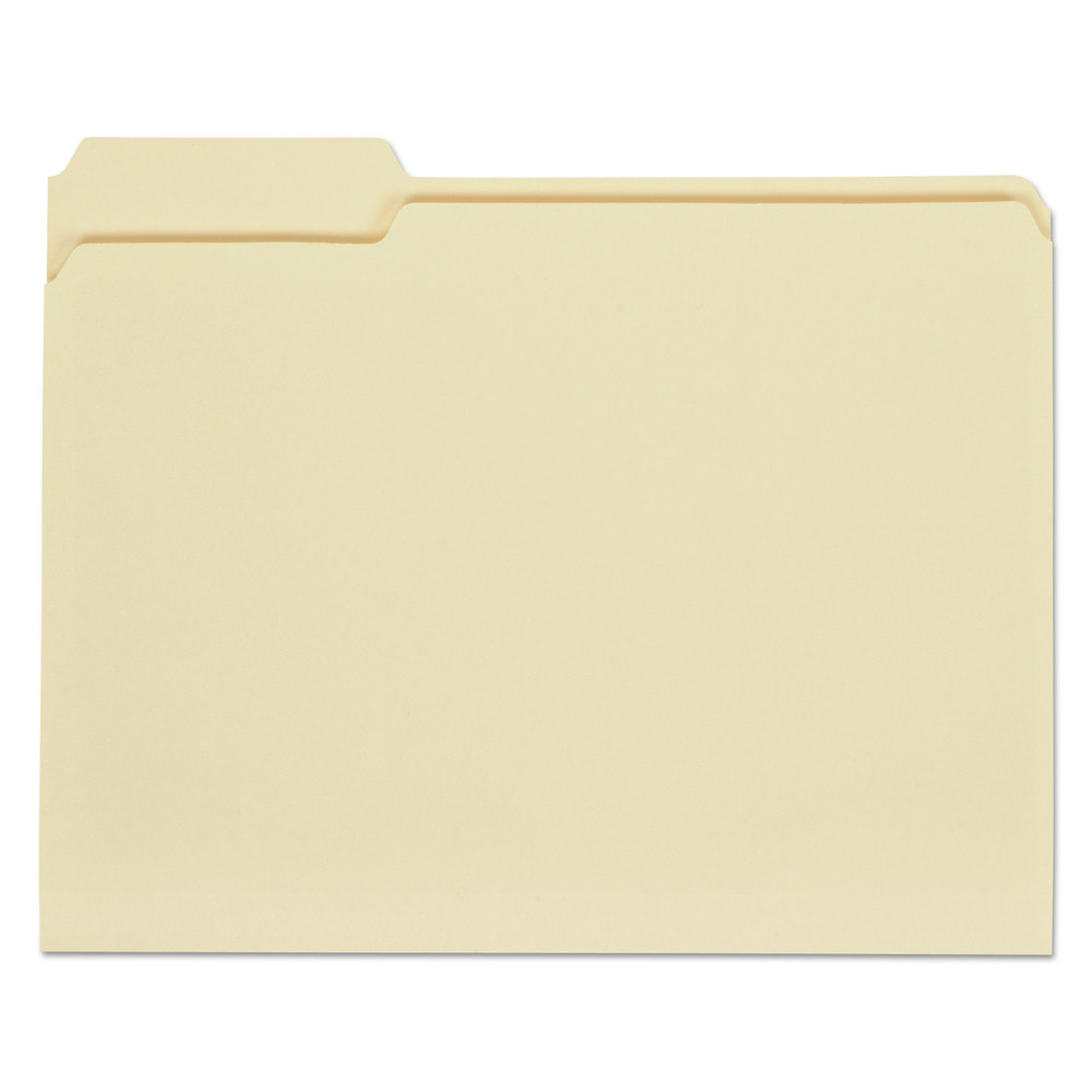 Universal 12113 1/3-Cut Assorted Top Tab File Folders - Letter, MNL (100/BX) New - Picture 1 of 3