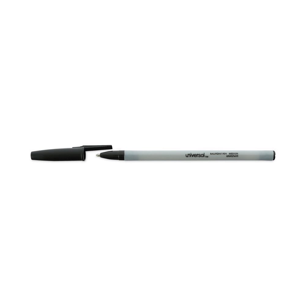 Universal 27410 Mittel 1 mm Stift Kugelschreiber - Schwarz (1 Dutzend) Neu - Bild 3 von 8