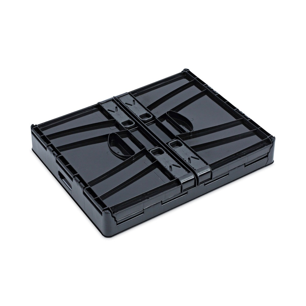 Universal 40010 Letter/Legal Files Collapsible Crate - Black/Gray (2/PK) New - Picture 2 of 7
