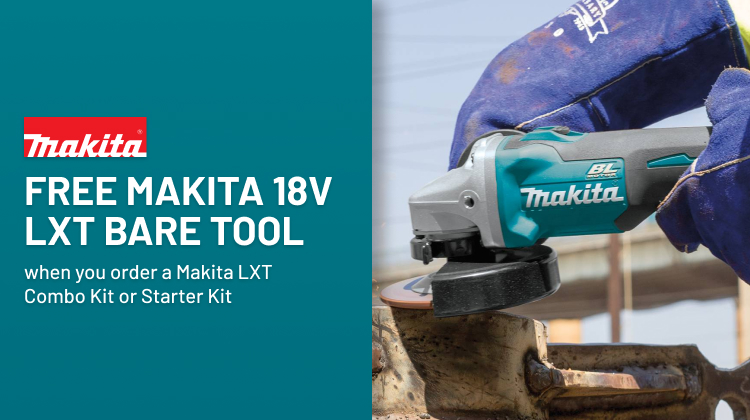 FREE Makita 18V LXT Bare Tool FREE Makita 18V LXT Bare Tool