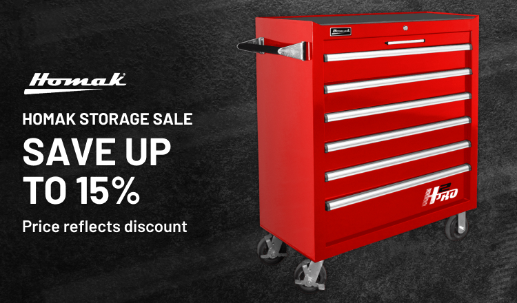 Homak Storage Sale - Save 15%