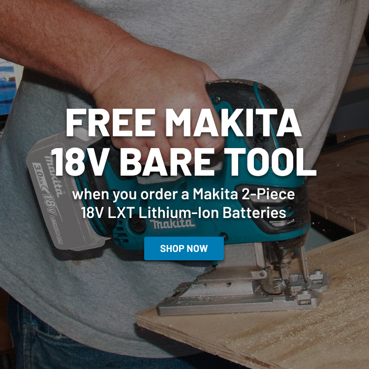 FREE Makita 18V Bare Tool