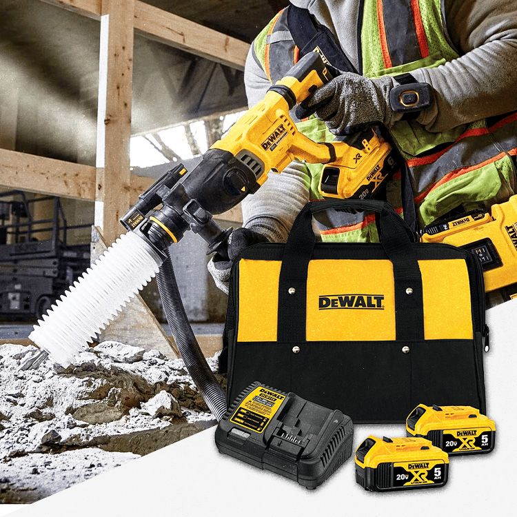 FREE DEWALT 20V MAX 5 AH 2-BATTERY STARTER KIT FREE DEWALT 20V MAX 5 AH 2-BATTERY STARTER KIT