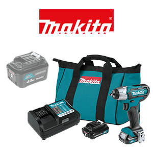 FREE Makita 12V Max CXT 4 Ah Battery