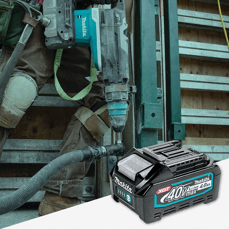 FREE Makita 40V Max XGT 4 Ah Battery FREE Makita 40V Max XGT 4 Ah Battery