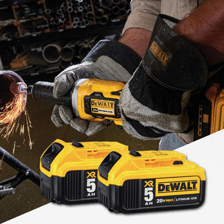 FREE DEWALT 20V MAX 5 AH BATTERY 2-PACK FREE DEWALT 20V MAX 5 AH BATTERY 2-PACK
