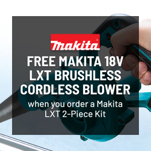 Free Makita Cordless Blower