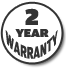 2 Year Warranty