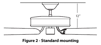 Figure 2 - Standard mounting