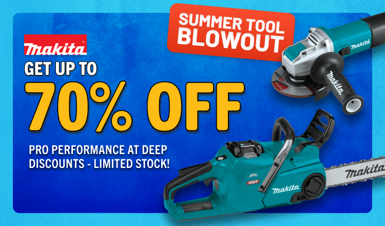Get Up To 70% Off Makita Tools
