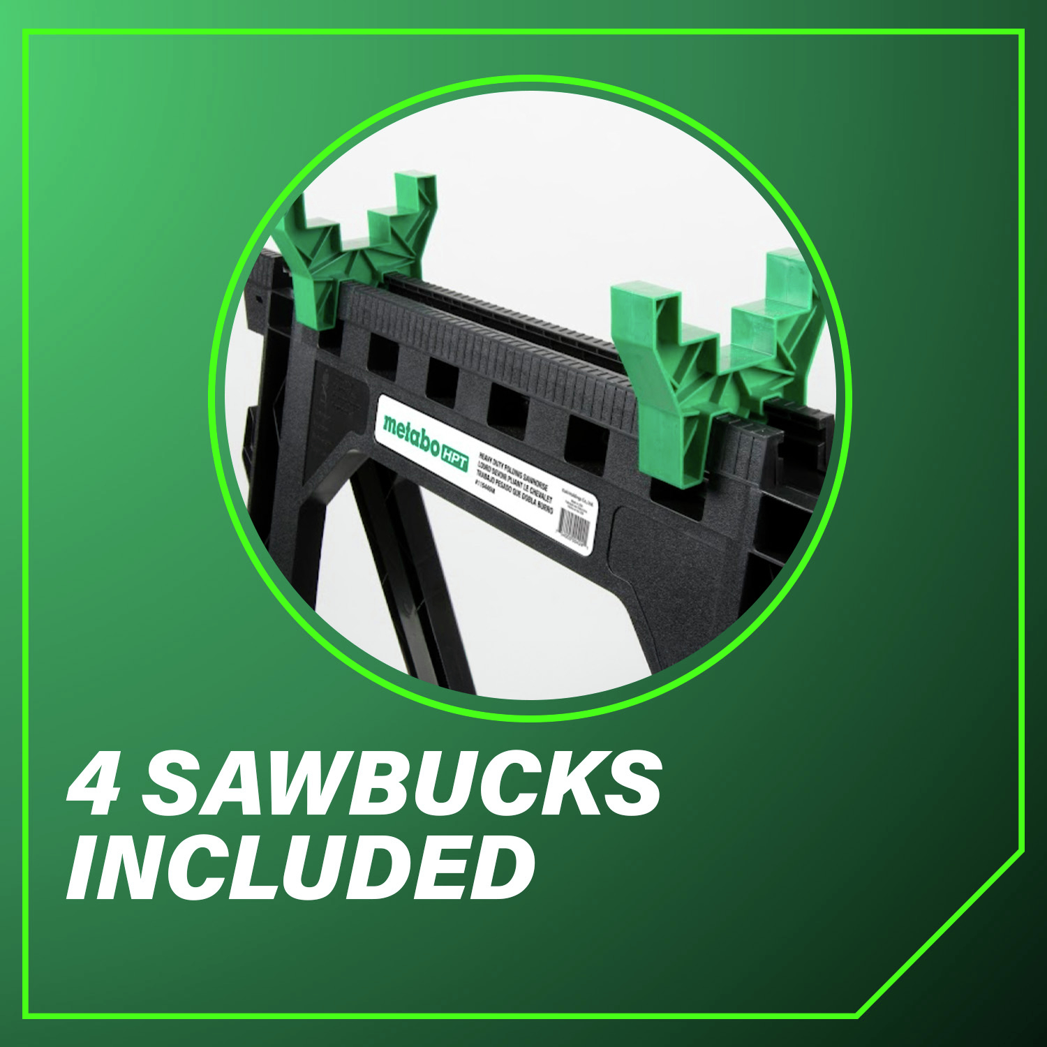 4 sawbucks included
