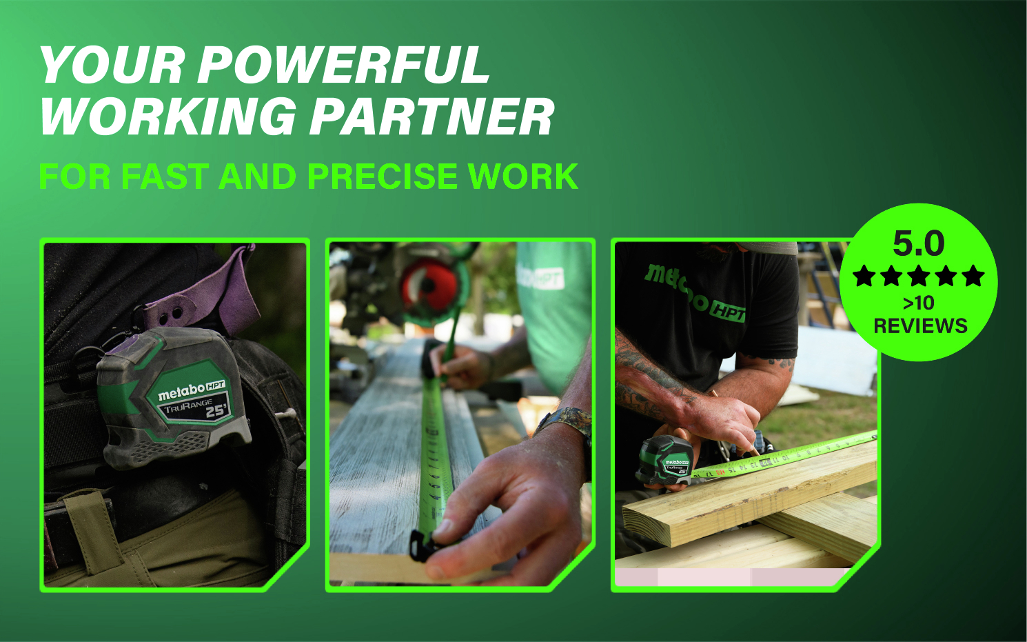 Your powerful working partner Reliable accuracy and durability for demanding work environments.