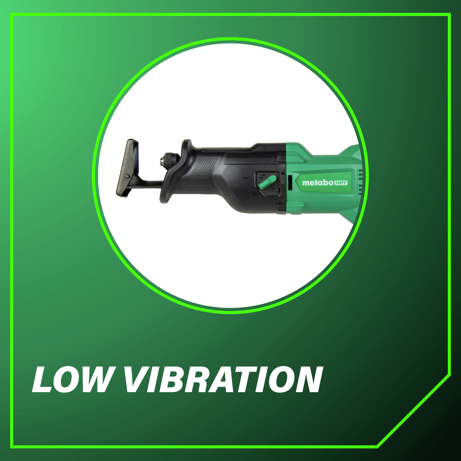 Low vibration design reduces fatigue during extended use.