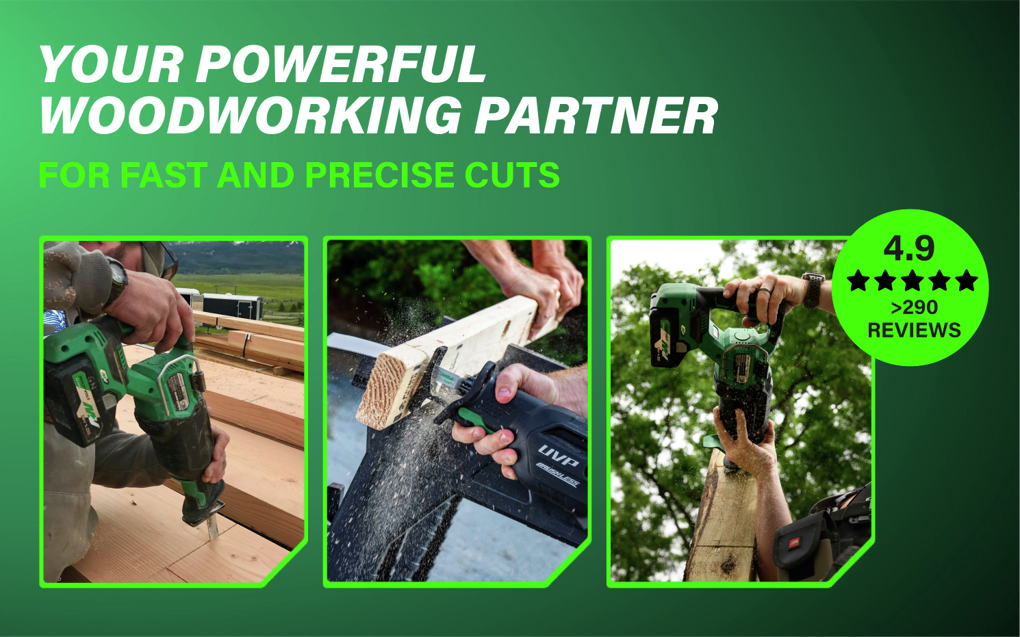 Your powerful woodworking partner Engineered for fast, accurate performance.