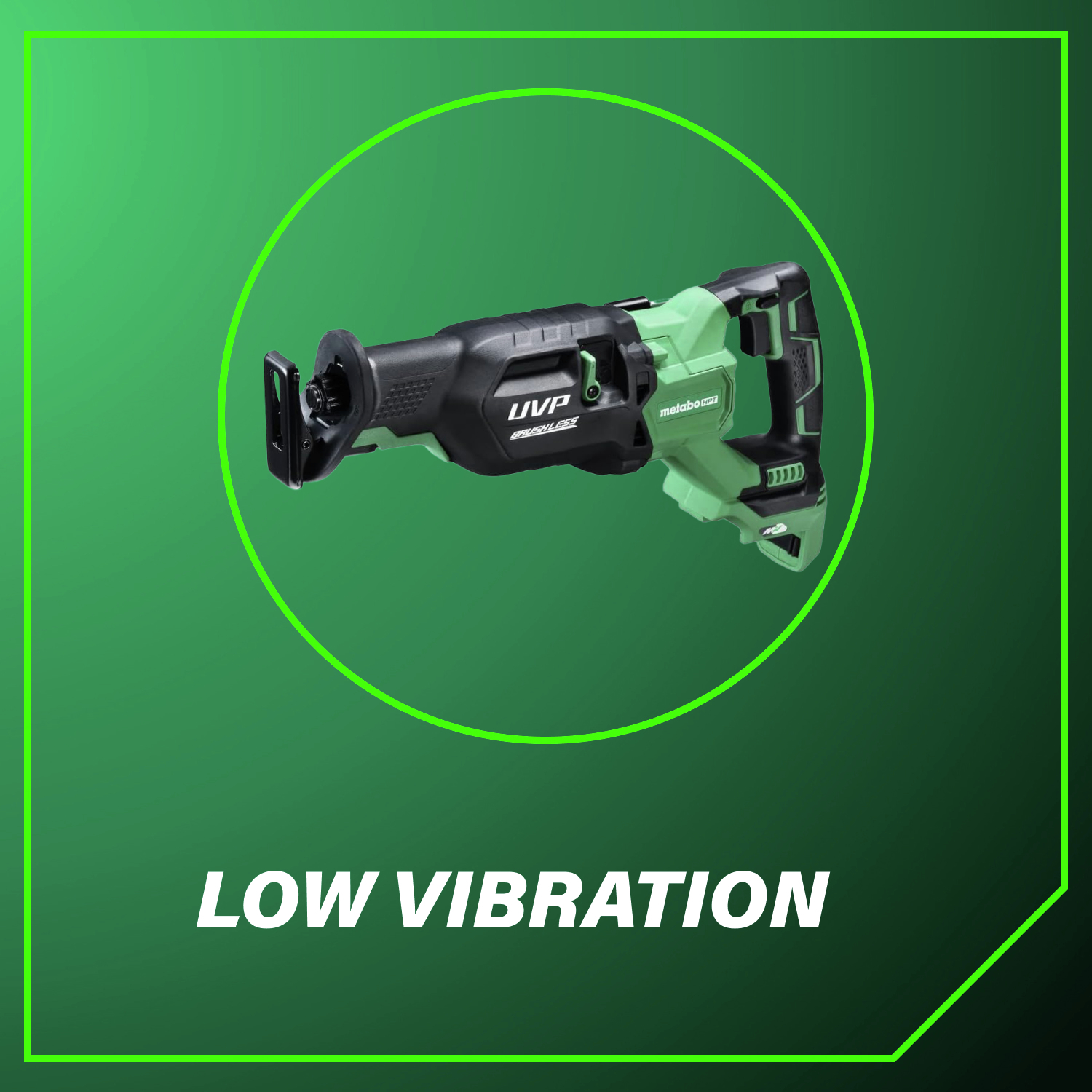 Low vibration design reduces fatigue during extended use.