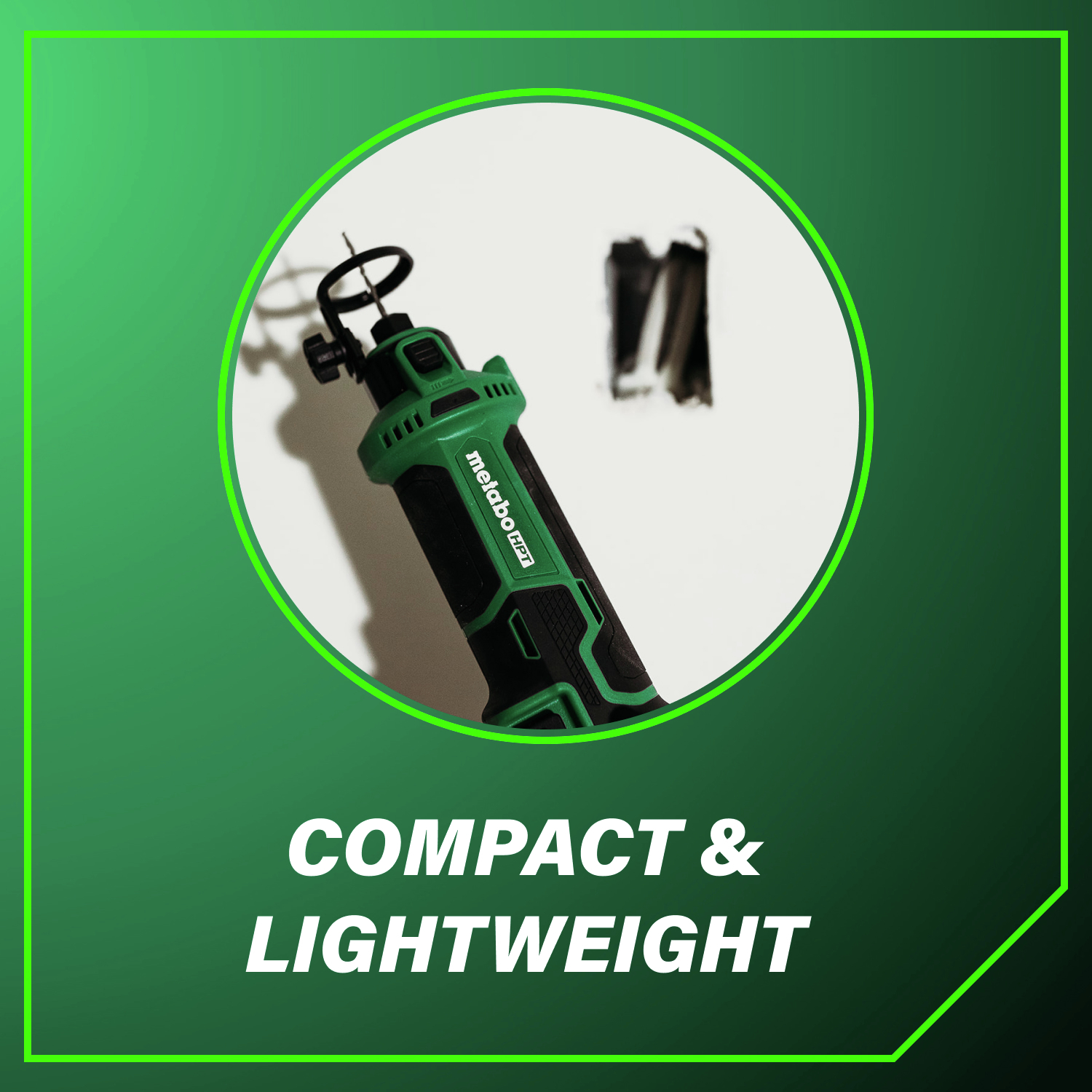 Compact and lightweight Easy to handle for extended work without fatigue.